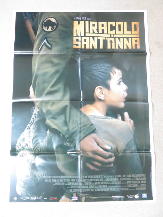 MIRACLE AT ST. ANNA ITALIAN 2 FOGLIO POSTER DEREK LUKE MICHAEL EALY 2008