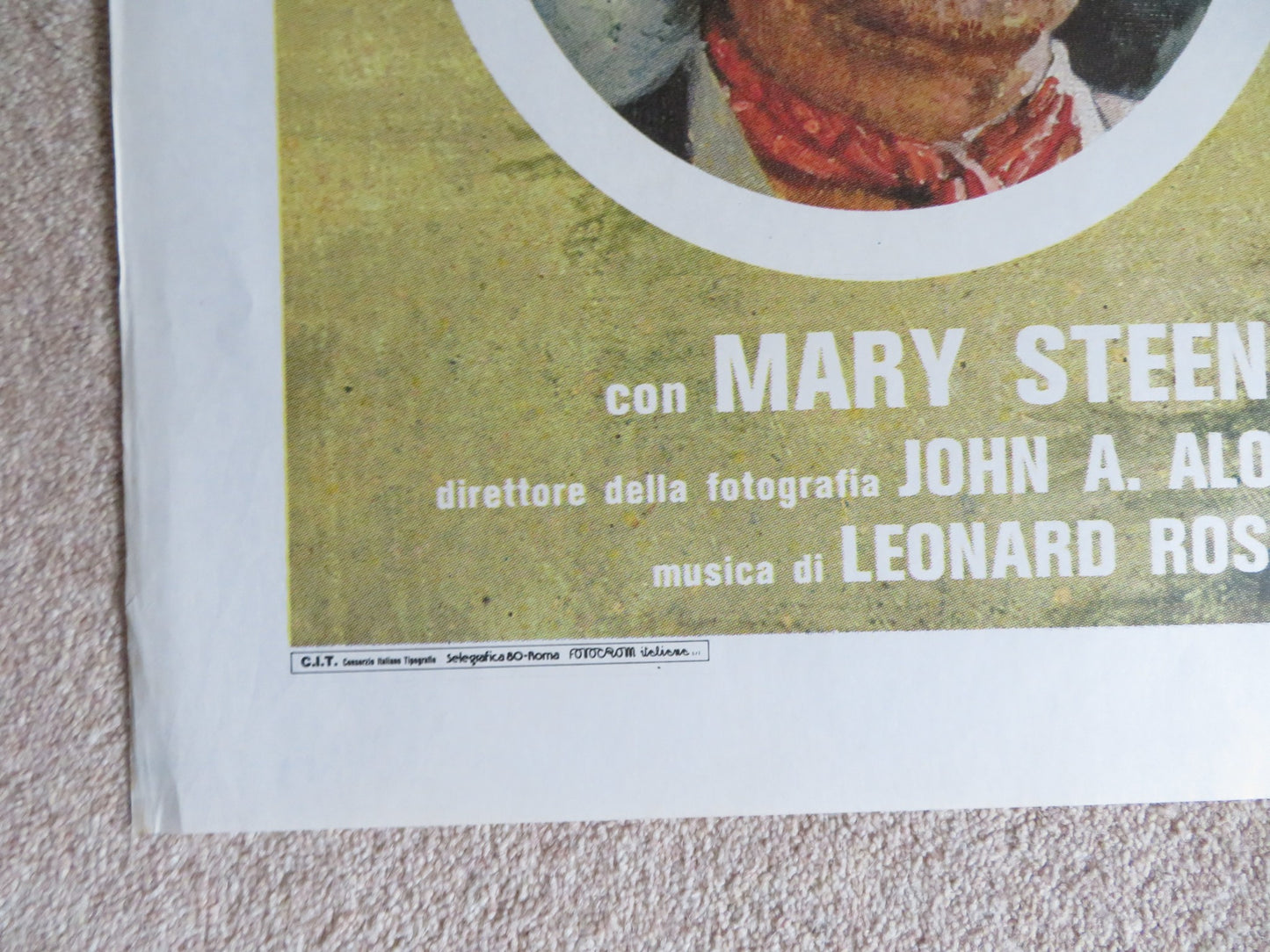 CROSS CREEK ITALIAN 2 FOGLIO POSTER MARY STEENBURGEN RIP TORN 1983