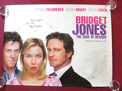 BRIDGET JONES: THE EDGE OF REASON UK QUAD (30"x 40") ROLLED POSTER FIRTH 2004