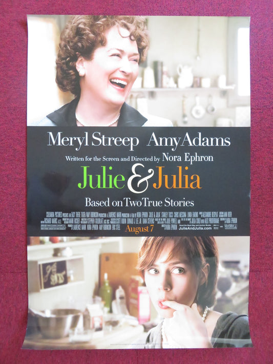 JULIE & JULIA US ONE SHEET ROLLED POSTER MERYL STREEP AMY ADAMS 2009