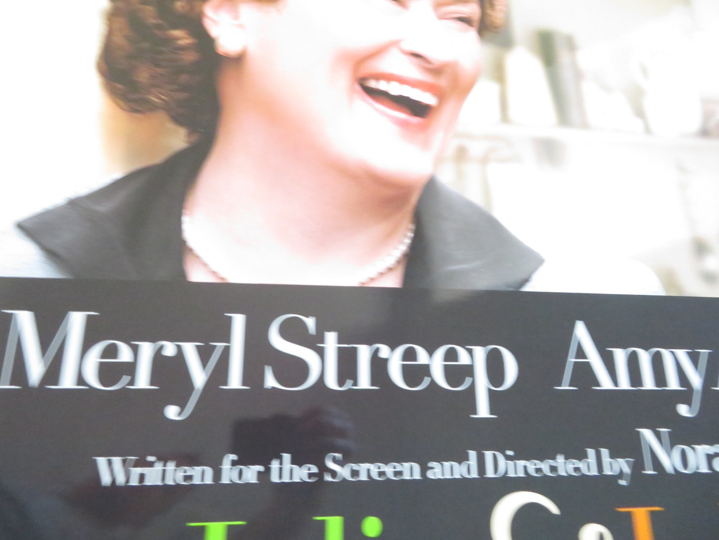 JULIE & JULIA US ONE SHEET ROLLED POSTER MERYL STREEP AMY ADAMS 2009