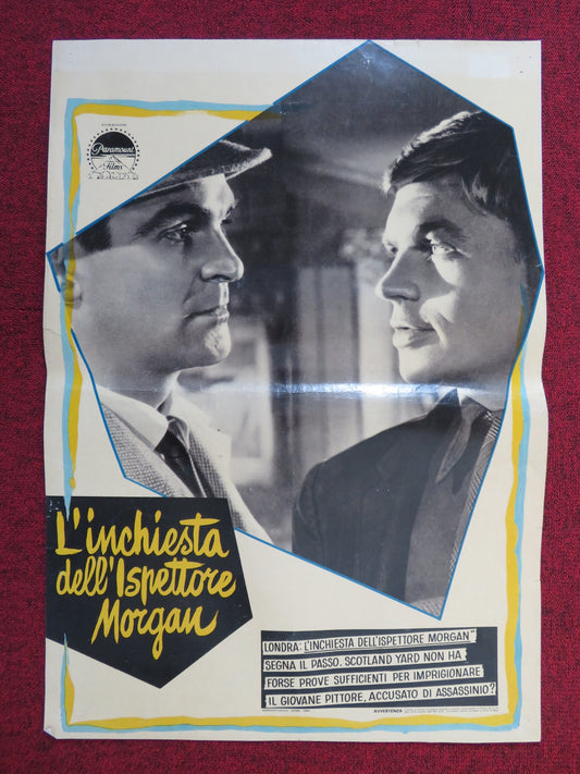 L'INCHIESTA DELL'ISPETTORE MORGAN / CHANCE.. - b  ITALIAN FOTOBUSTA POSTER 1959