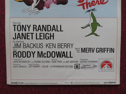 HELLO DOWN THERE US INSERT (14"x 36") POSTER TONY RANDALL JANET LEIGH 1969