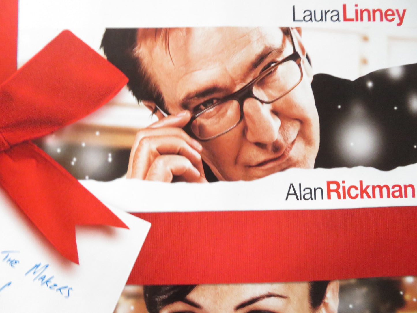 LOVE ACTUALLY - A UK QUAD (30"x 40") ROLLED POSTER BILL NIGHY COLIN FIRTH 2003