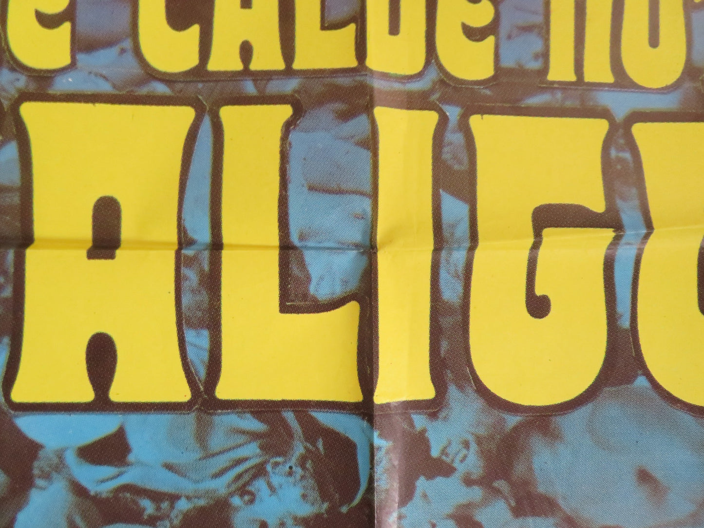 LE CALDE NUTTI DI CALIGOLA / CALIGULA'S HOT NIGHTS ITALIAN 2 FOGLIO POSTER 1977