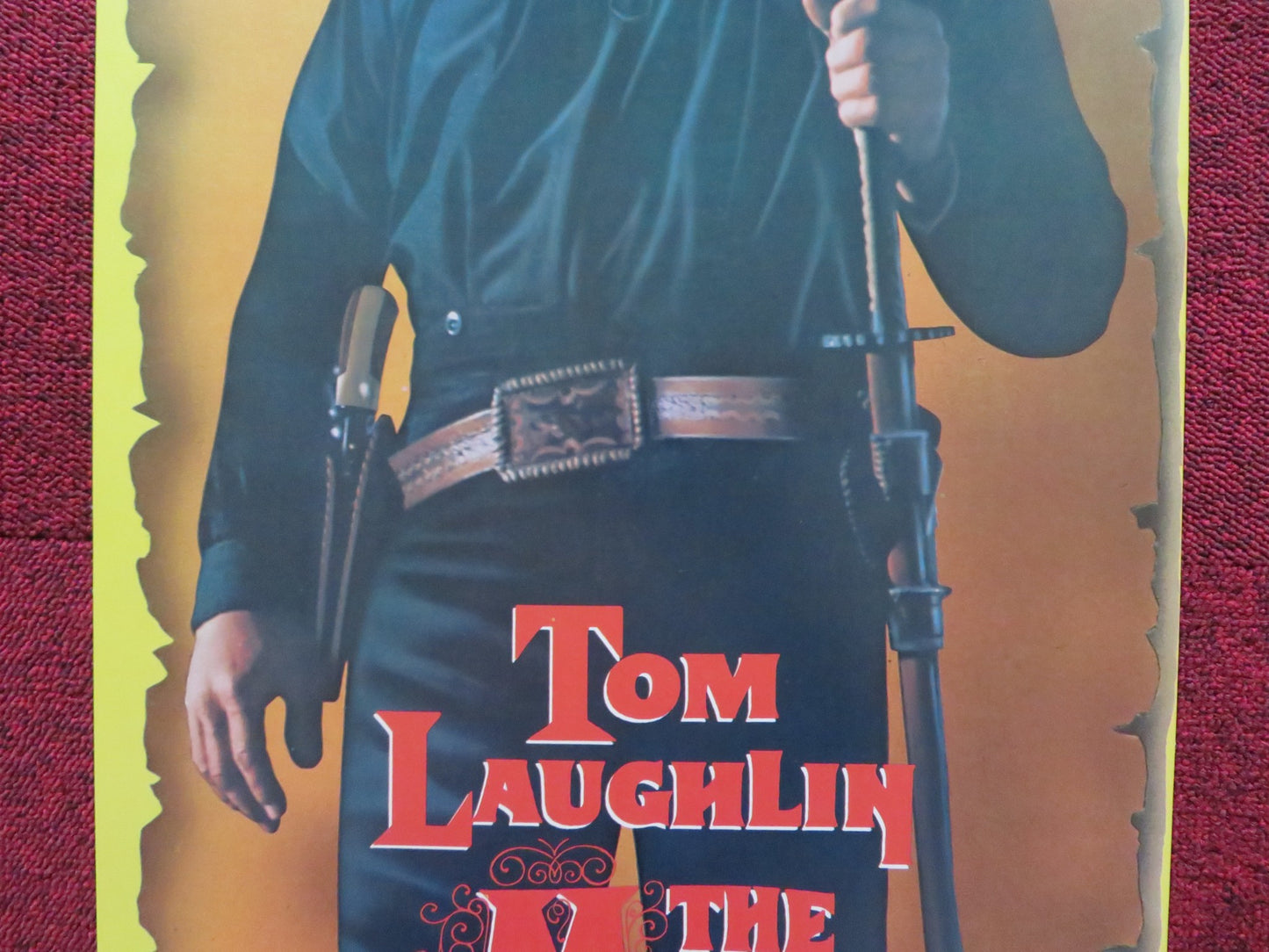 THE MASTER GUNFIGHTER US INSERT (14"x 36") POSTER TOM LAUGLIN 1975