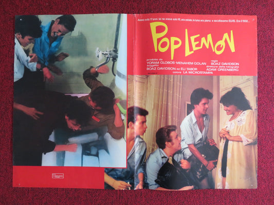 LEMON POPSICLE ITALIAN FOTOBUSTA POSTER YFTACH KATZUR ANAT ATZMON 1978