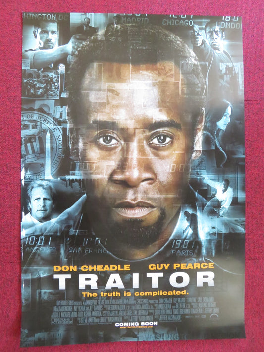 TRAITOR US ONE SHEET ROLLED POSTER DON CHEADLE GUY PEARCE 2008