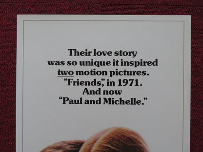 PAUL AND MICHELLE US INSERT (14"x 36") POSTER ANICEE ALVINA SEAN BURY 1974