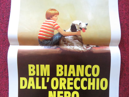 WHITE BIM BLACK EAR ITALIAN LOCANDINA POSTER VYACHESLAV TIKHONOV 1980