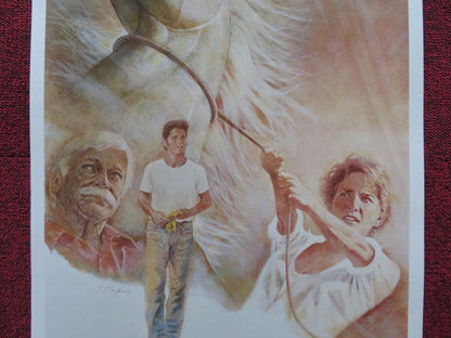 SYLVESTER US INSERT (14"x 36") POSTER RICHARD FARNSWORTH MELISSA GILBERT 1985