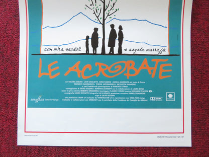 THE ACROBATS ITALIAN LOCANDINA POSTER VALERIA GOLINO LICIA MAGLIETTA 1987