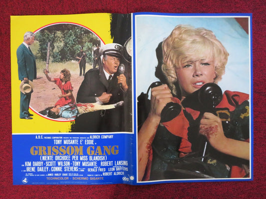 GRISSOM GANG -E ITALIAN FOTOBUSTA POSTER KIM DARBY SCOTT WILSON 1971