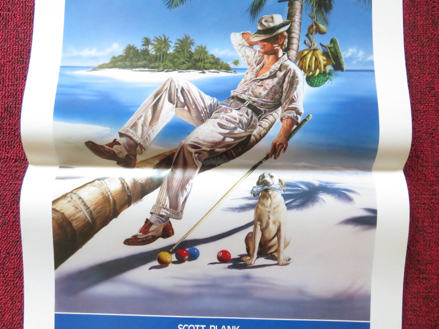 PANAMA SUGAR ITALIAN LOCANDINA POSTER SCOTT PLANK OLIVER REED 1990