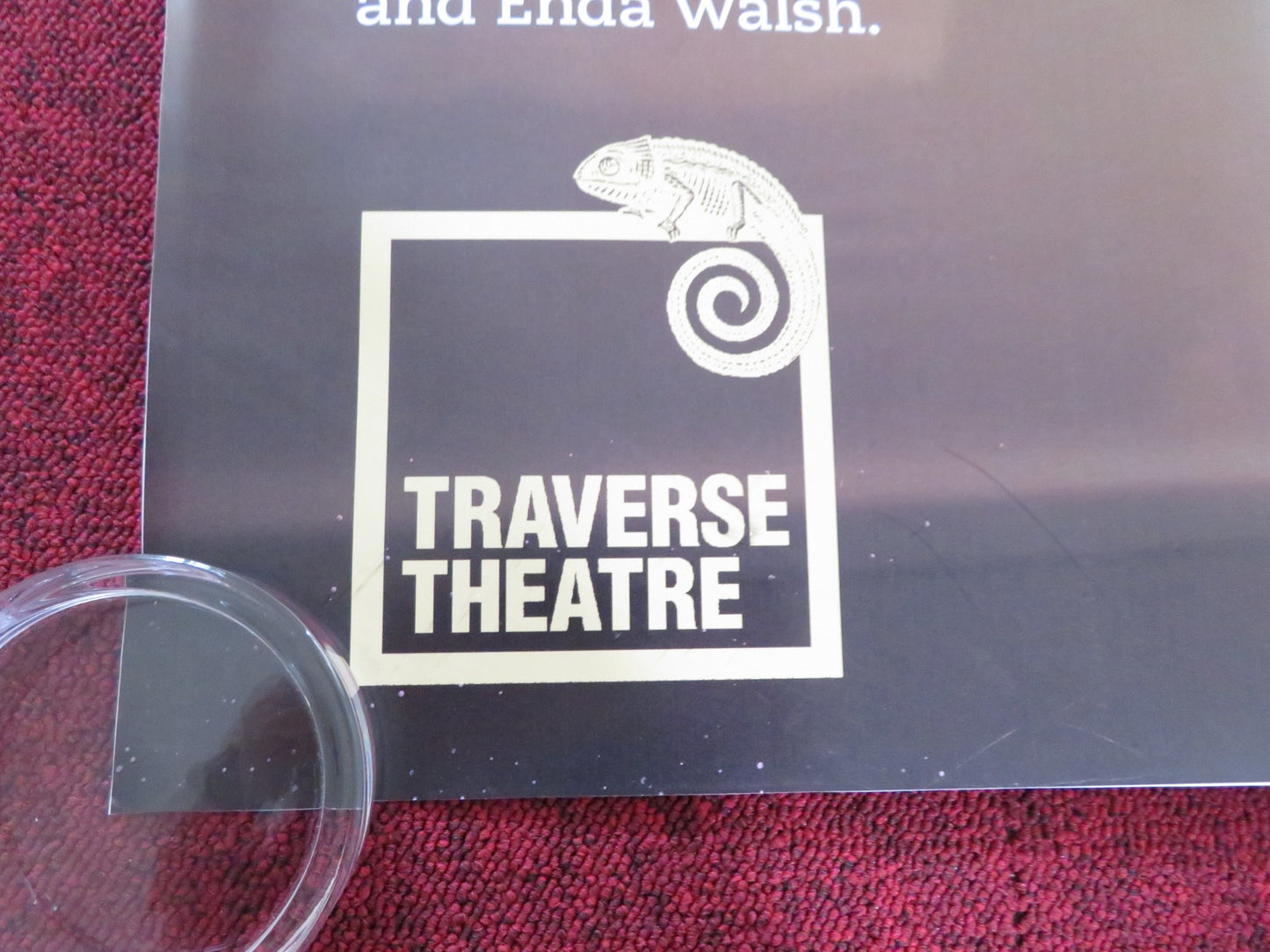 TRAVERSE LIVE! IMPOSSIBLE THINGS BEFORE BREAKFAST UK QUAD ROLLED POSTER 2010