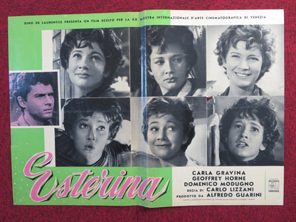 ESTERINA ITALIAN FOTOBUSTA POSTER CARLA GRAVINA GEOFFREY HORNE 1959