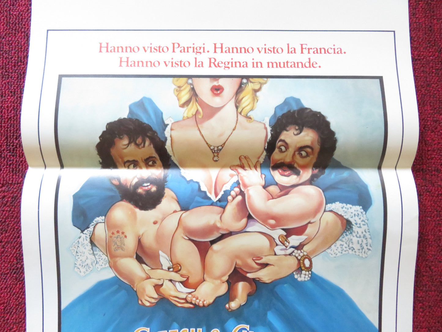 CHEECH & CHONG'S I FRATELLI CORSI ITALIAN LOCANDINA POSTER C. MARIN 1981