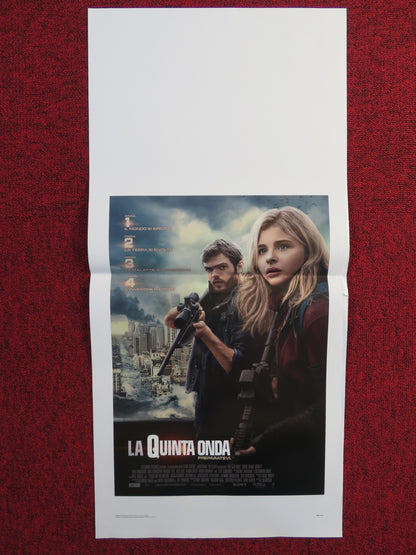 THE 5TH WAVE ITALIAN LOCANDINA POSTER CHLOE GRACE MORETZ NICK ROBINSON 2016