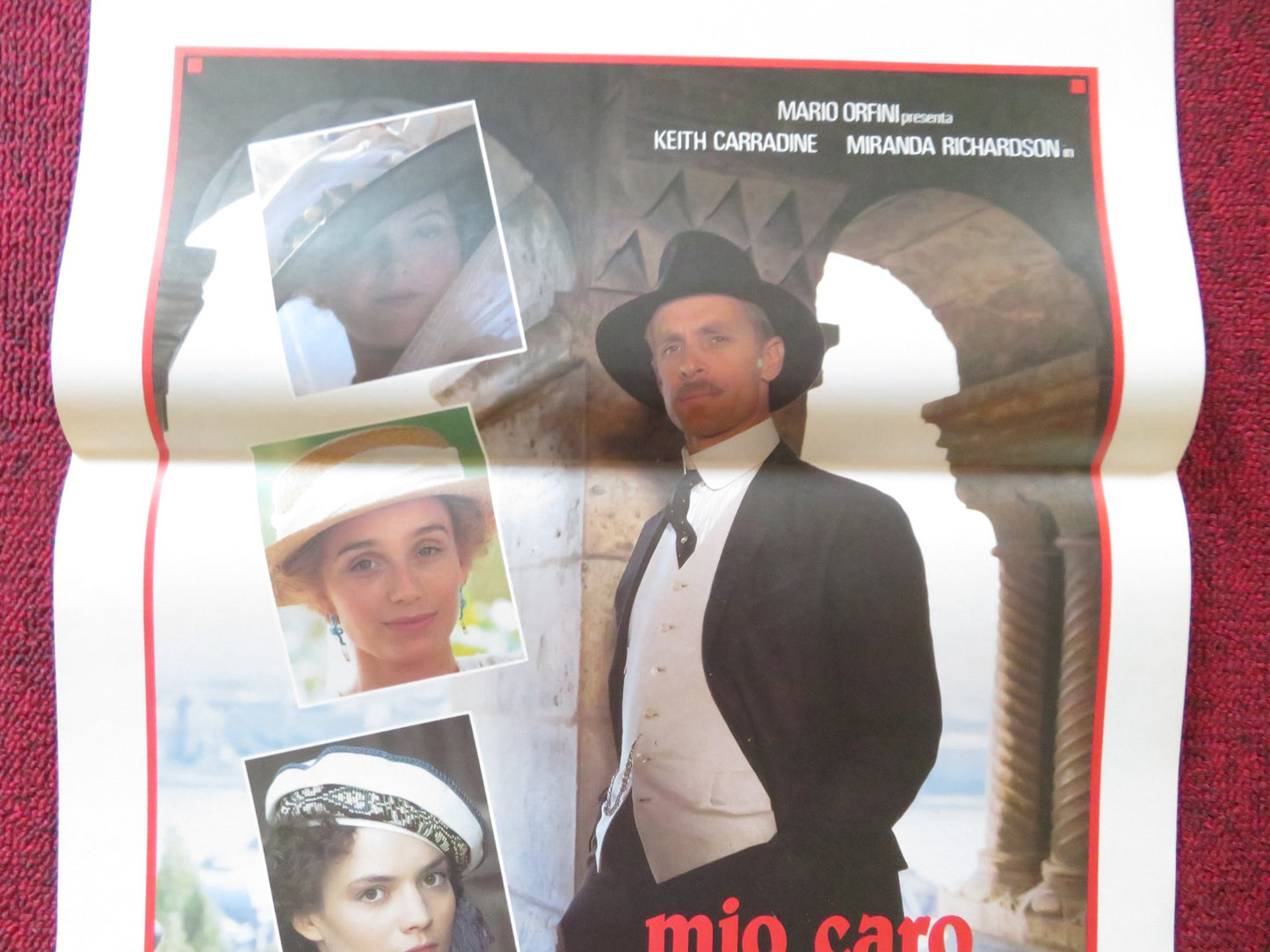 THE BATCHELOR ITALIAN LOCANDINA POSTER KEITH CARRADINE MIRANDA RICHARDSON 1990