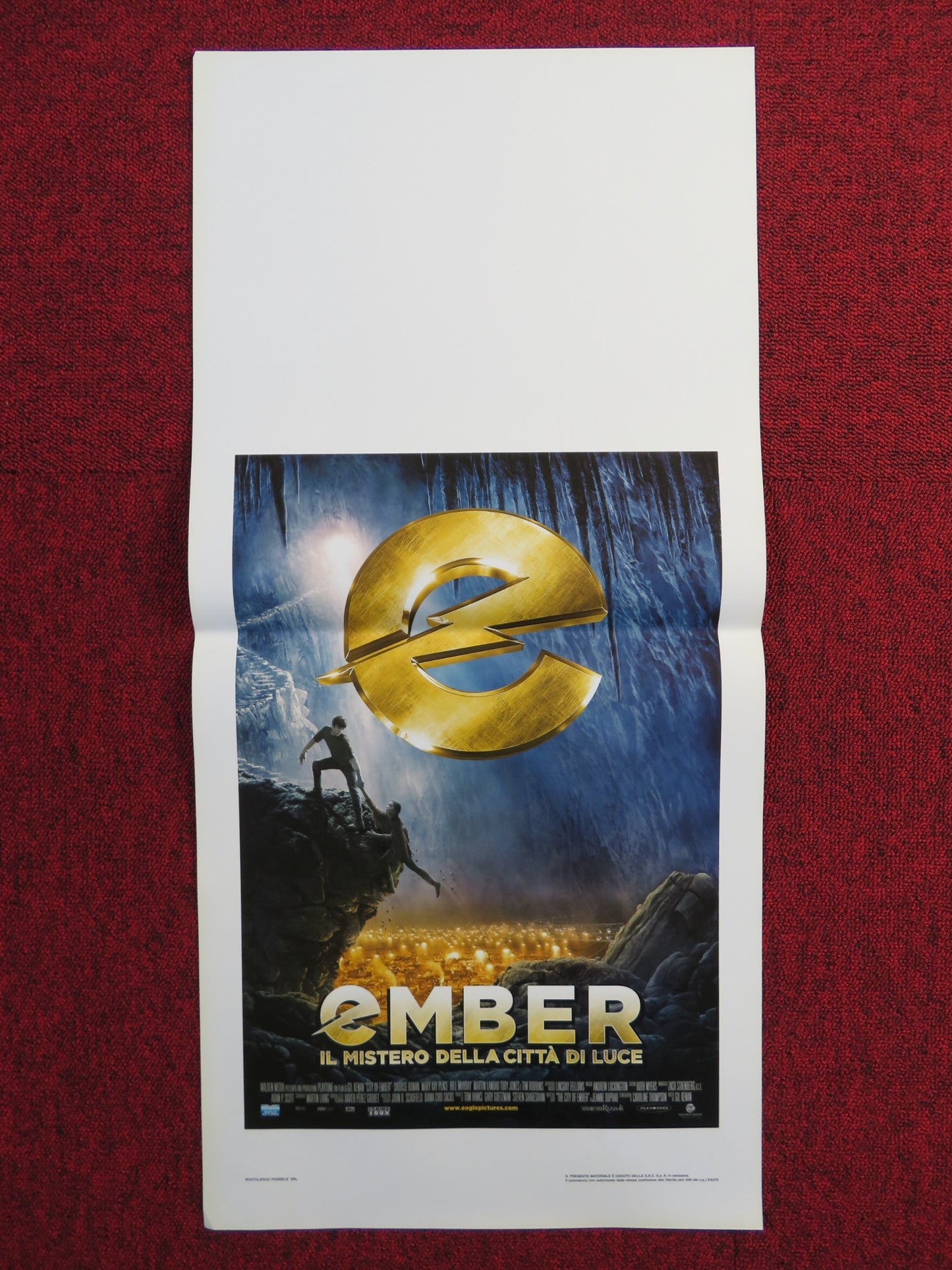 CITY OF EMBER ITALIAN LOCANDINA POSTER SAOIRSE RONAN HARRY TREADAWAY 2008