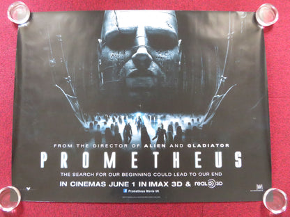 PROMETHEUS UK QUAD (30"x 40") ROLLED POSTER MICHAEL FASSBENDER NOOMI RAPACE 2012