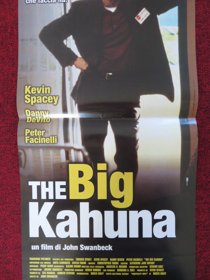 THE BIG KAHUNA ITALIAN LOCANDINA POSTER KEVIN SPACEY DANNY DEVITO 1999