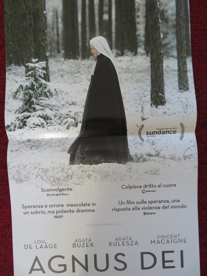 THE INNOCENTS ITALIAN LOCANDINA POSTER LOU DE LAAGE AGATA BUZEK 2016