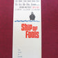 SHIP OF FOOLS US INSERT (14"x 36") POSTER VIVIEN LEIGH SIMONE SIGNORET 1965