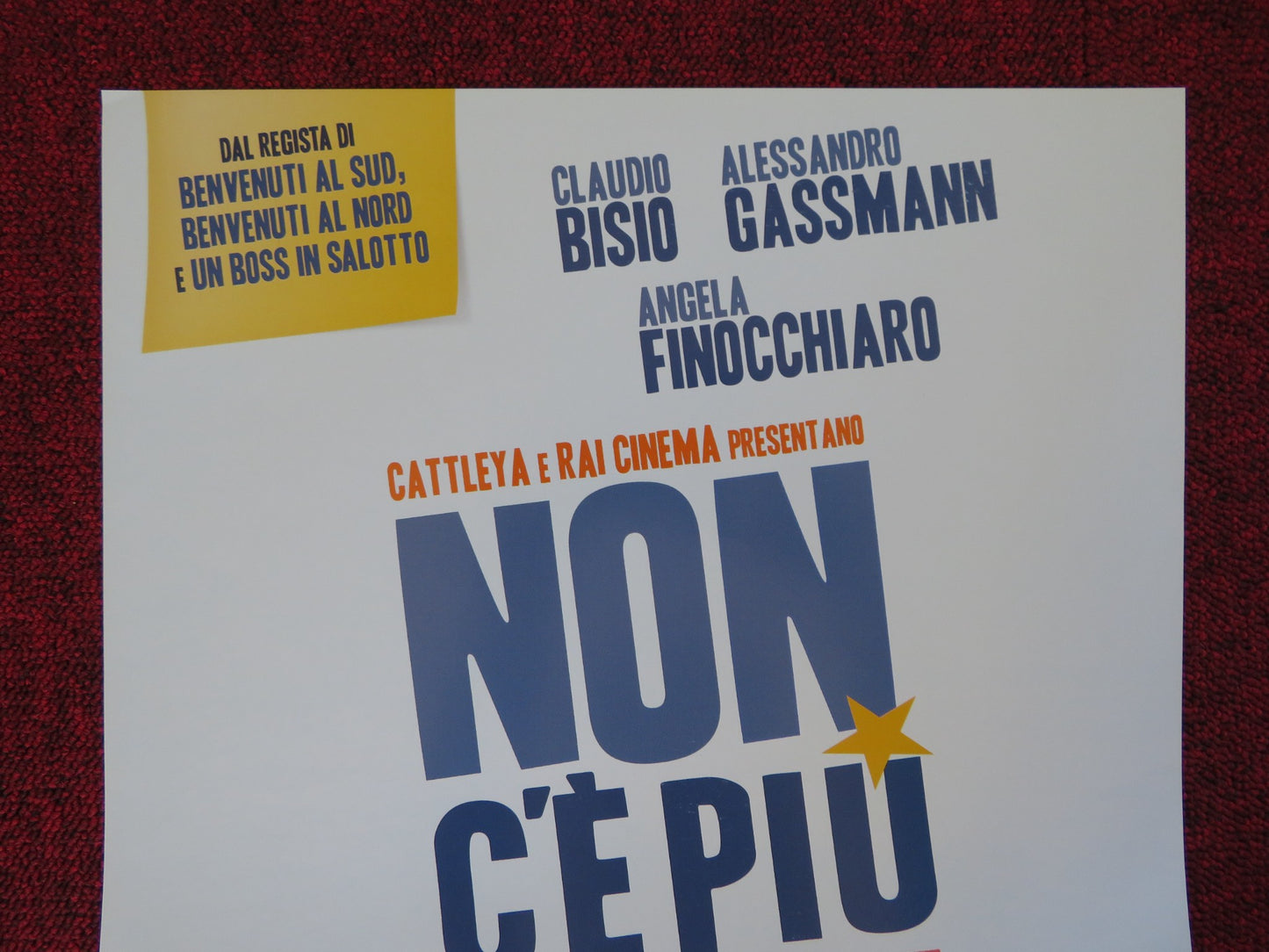 NON C'E PIU RELIGIONE ITALIAN LOCANDINA POSTER CLAUDIO BISIO A. GASSMANN 2016