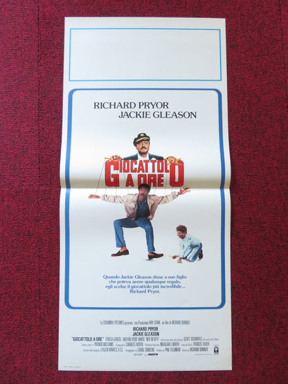 THE TOY ITALIAN LOCANDINA POSTER RICHARD PRYOR JACKIE GLEASON 1982