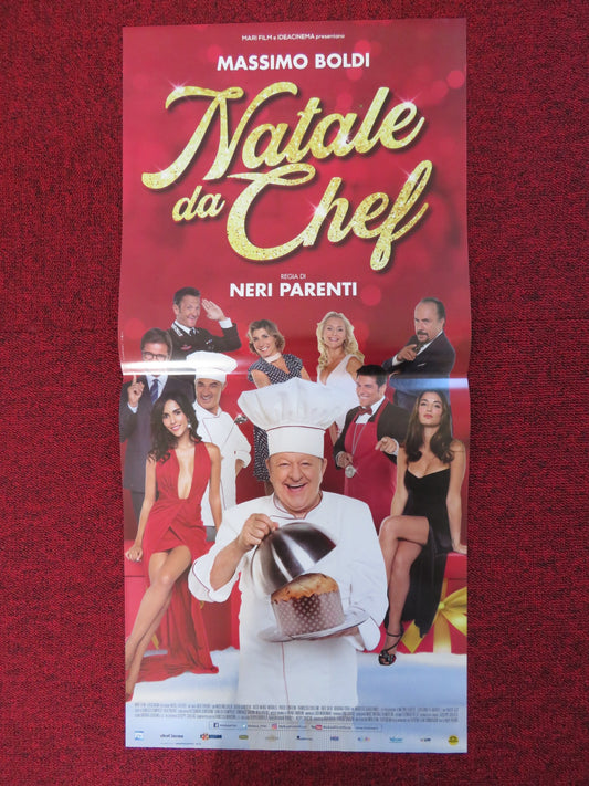 NATALE DA CHEF ITALIAN LOCANDINA POSTER MASSIMO BOLDI DARIO BANDIERA 2017