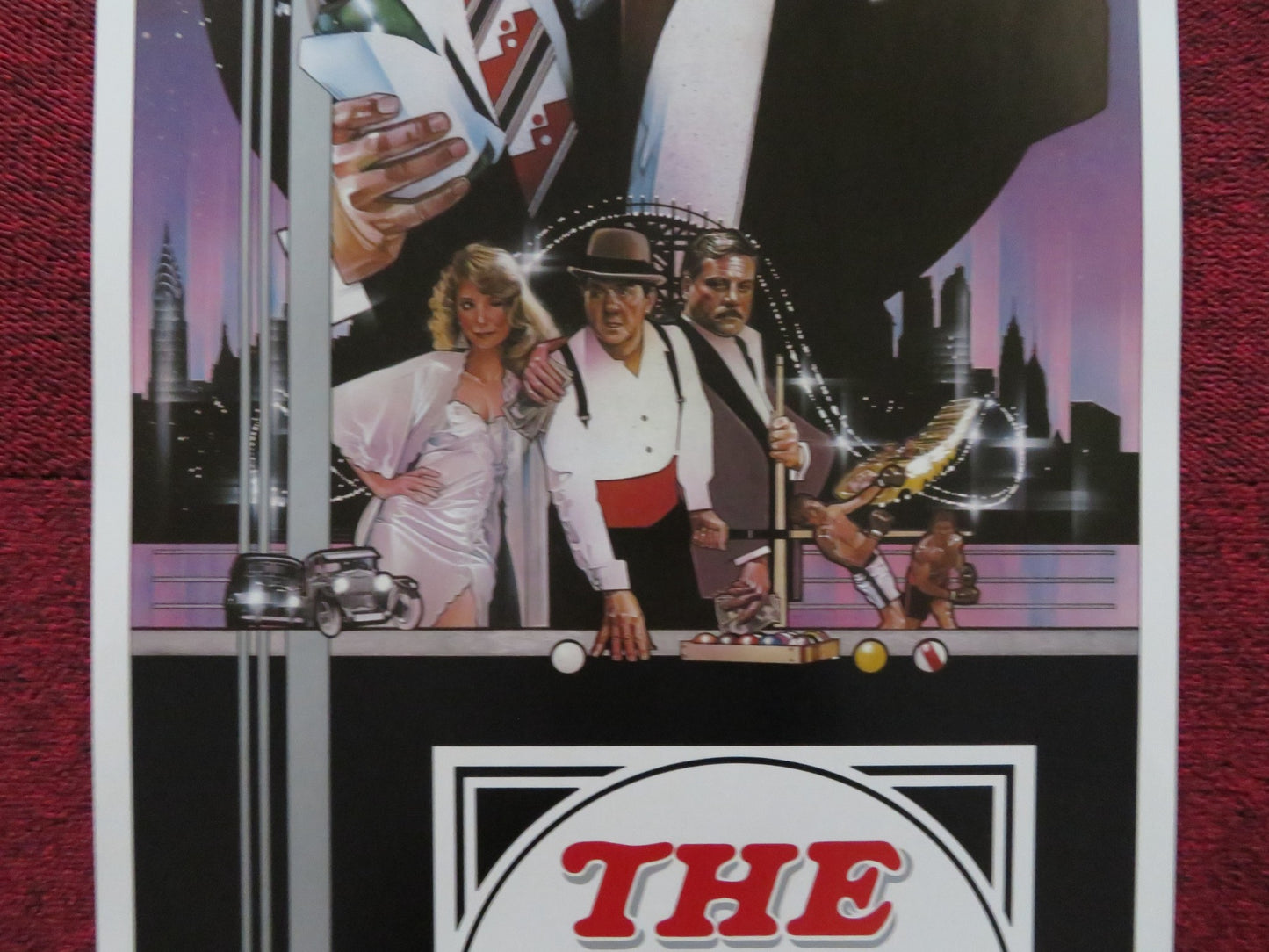 THE STING II US INSERT (14"x 36") POSTER OLIVER REED MAC DAVIS 1983