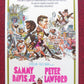 SALT AND PEPPER US INSERT (14"x 36") POSTER SAMMY DAVIS JR PETER LAWFORD 1968