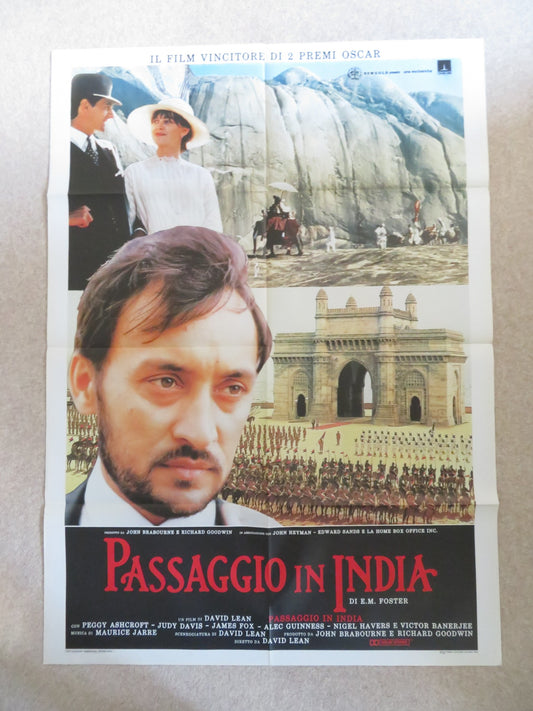 PASSAGE TO INDIA ITALIAN 2 FOGLIO POSTER VICTOR BANERJEE ALEC GUINNESS 1984