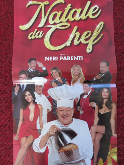 NATALE DA CHEF ITALIAN LOCANDINA POSTER MASSIMO BOLDI DARIO BANDIERA 2017