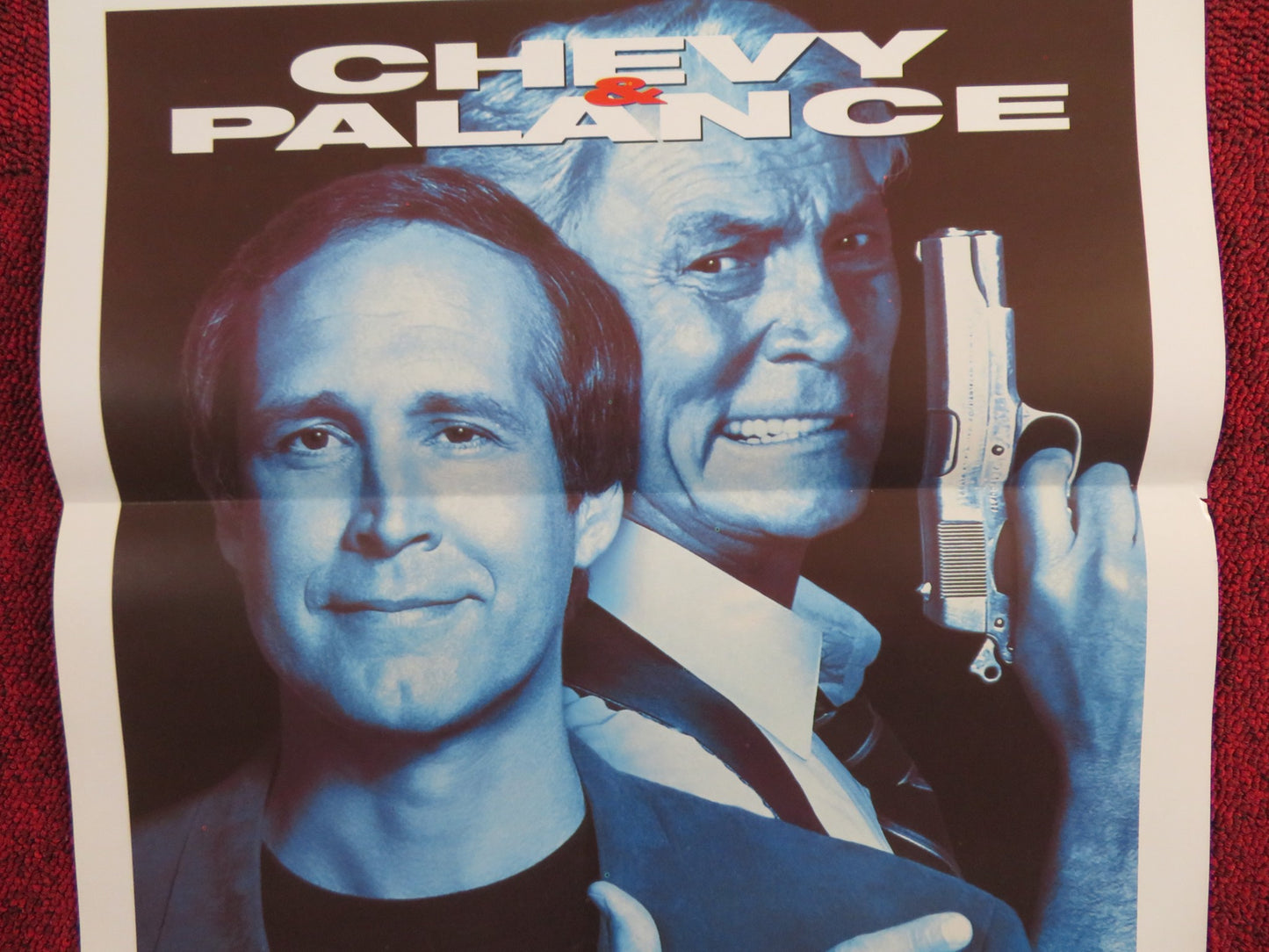 COPS AND ROBBERSONS ITALIAN LOCANDINA POSTER CHEVY CHASE AND JACK PALANCE 1994