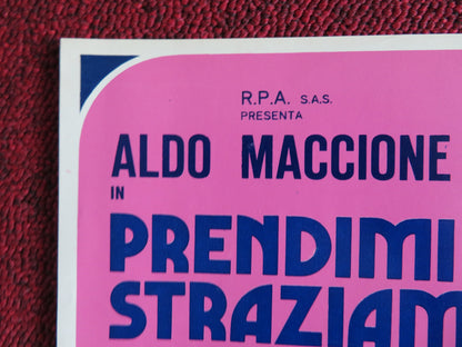 PRENDIMI STRAZIAMI CHE BRUCIO DI PASSIONE - A ITALIAN FOTOBUSTA POSTER 1975